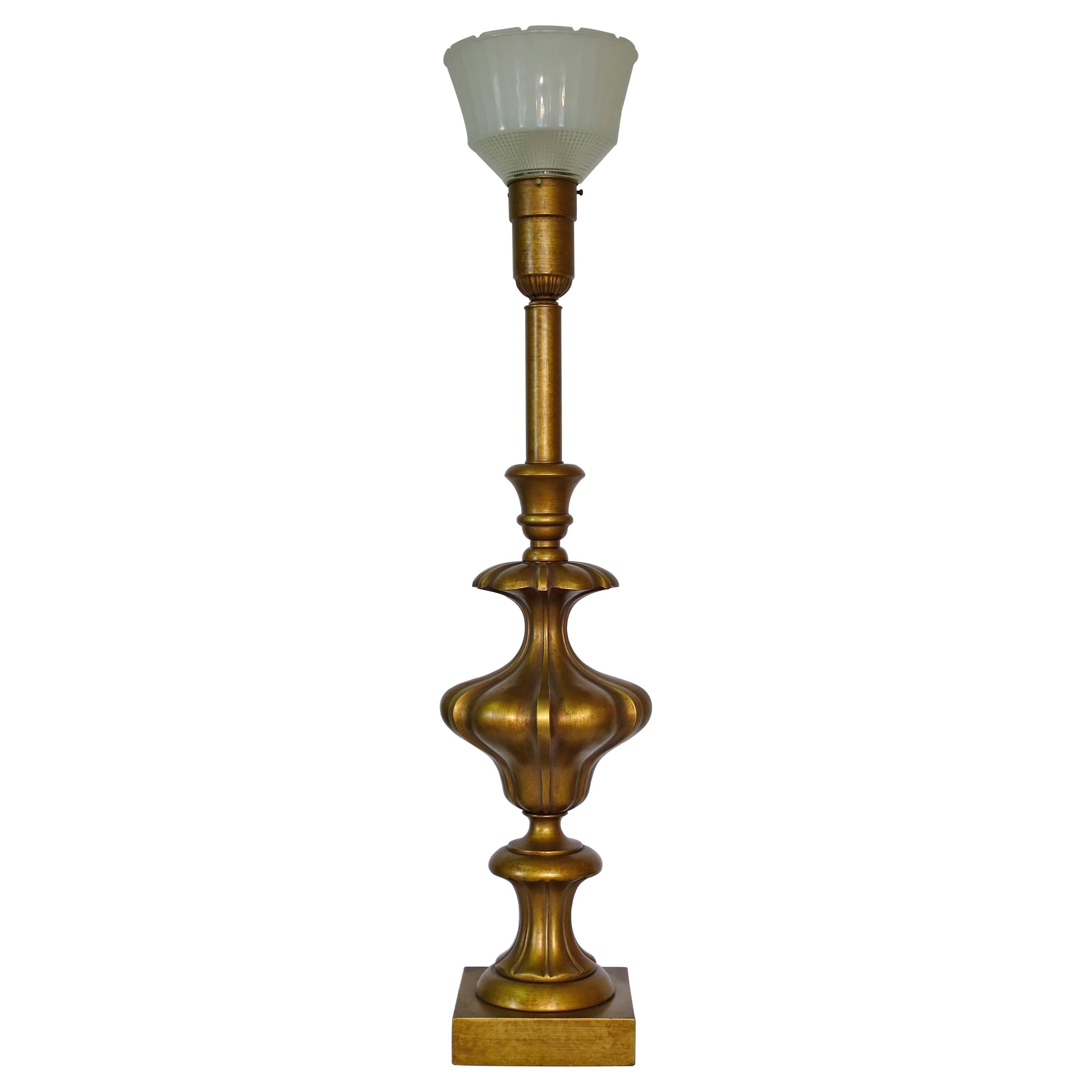 Rembrandt Brass Table Lamp For Sale