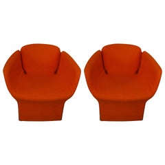 Vintage Pair Of Italian Modern Chairs By Ron Arad For Moroso