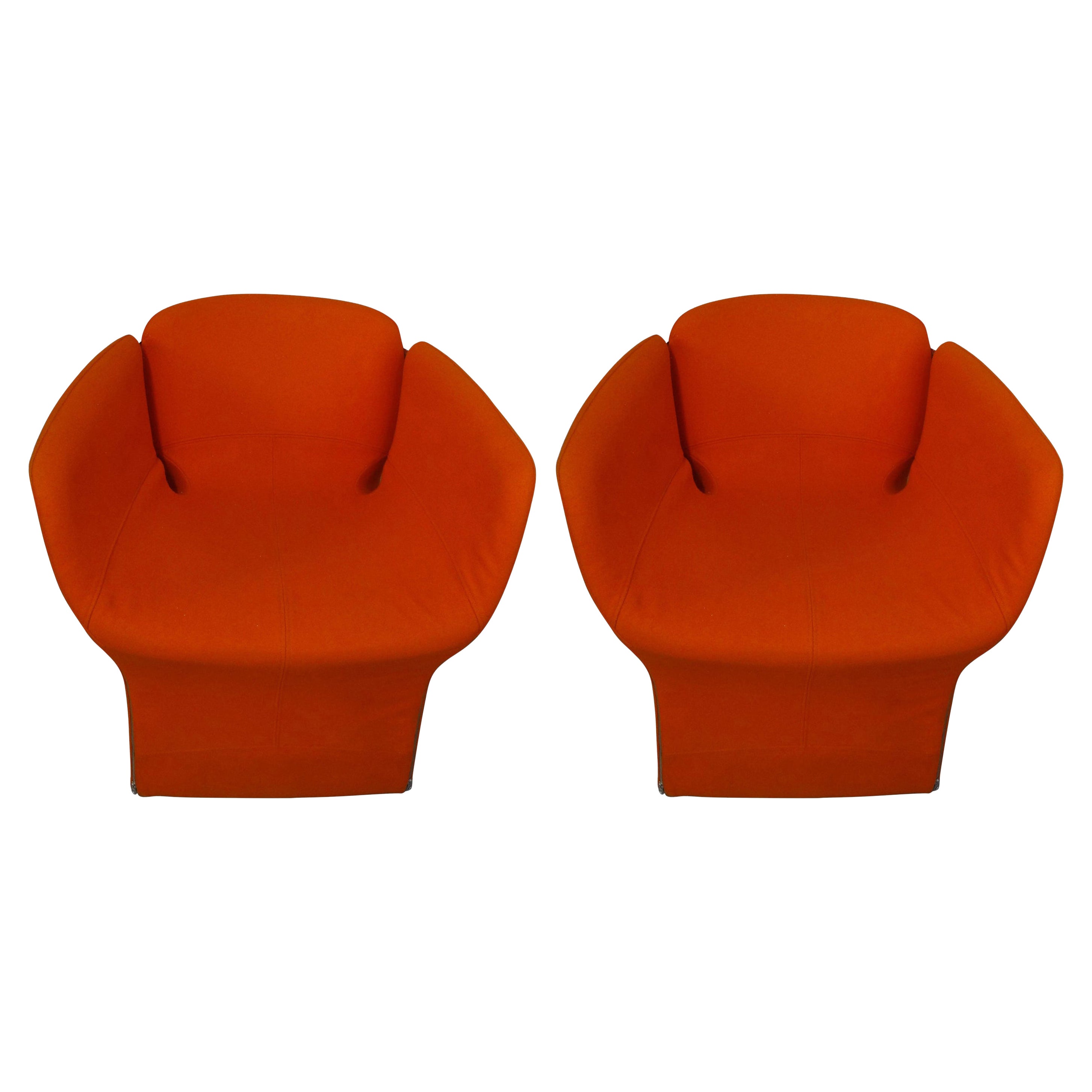 Paire de chaises modernes italiennes de Ron Arad pour Moroso