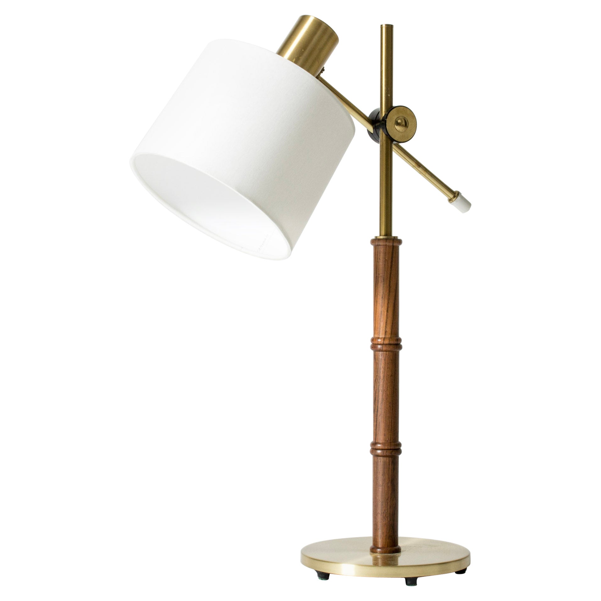Lampada da tavolo vintage del Medioevo, Falkenbergs Belysning, Svezia, anni '60