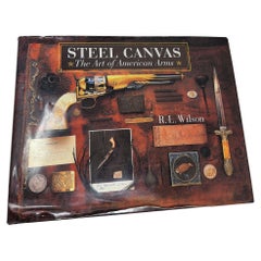 Vintage Steel Canvas The Art of American Arms Hardcover Book