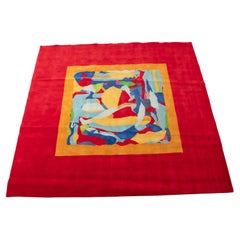 "La Rochefoucauld" Postmodern Wool Carpet by Linde Burkhardt for Driade, Italy