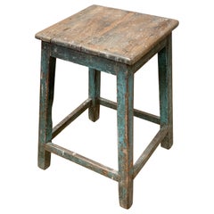 Tabouret d'un vendeur de Calcutta