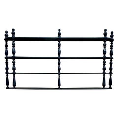 19th Century French Ebonised Bobbin Wall Shelves