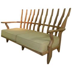 Guillerme et Chambron "Grand Repos" Sofa in Oak, Edition Votre Maison 7