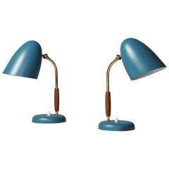 Teak Table Lamps