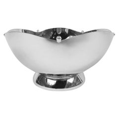 Cartier American Art Deco Sterling Silver Bowl