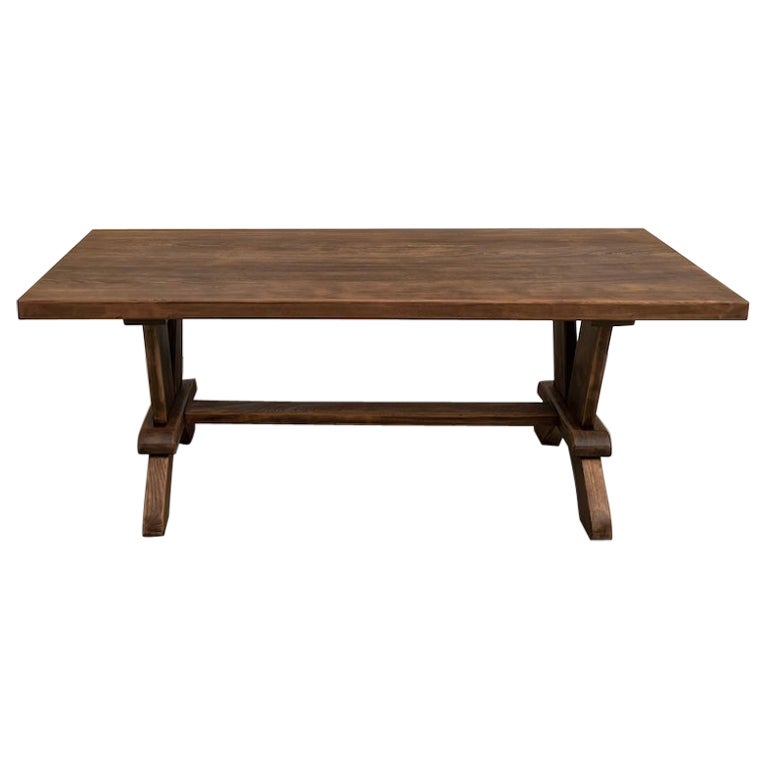 French oak monastery table 200 cm For Sale
