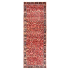 Atemberaubender antiker nordwestlicher persischer breiter Galerieteppich mit breitem Flur 6'9" x 19'6"