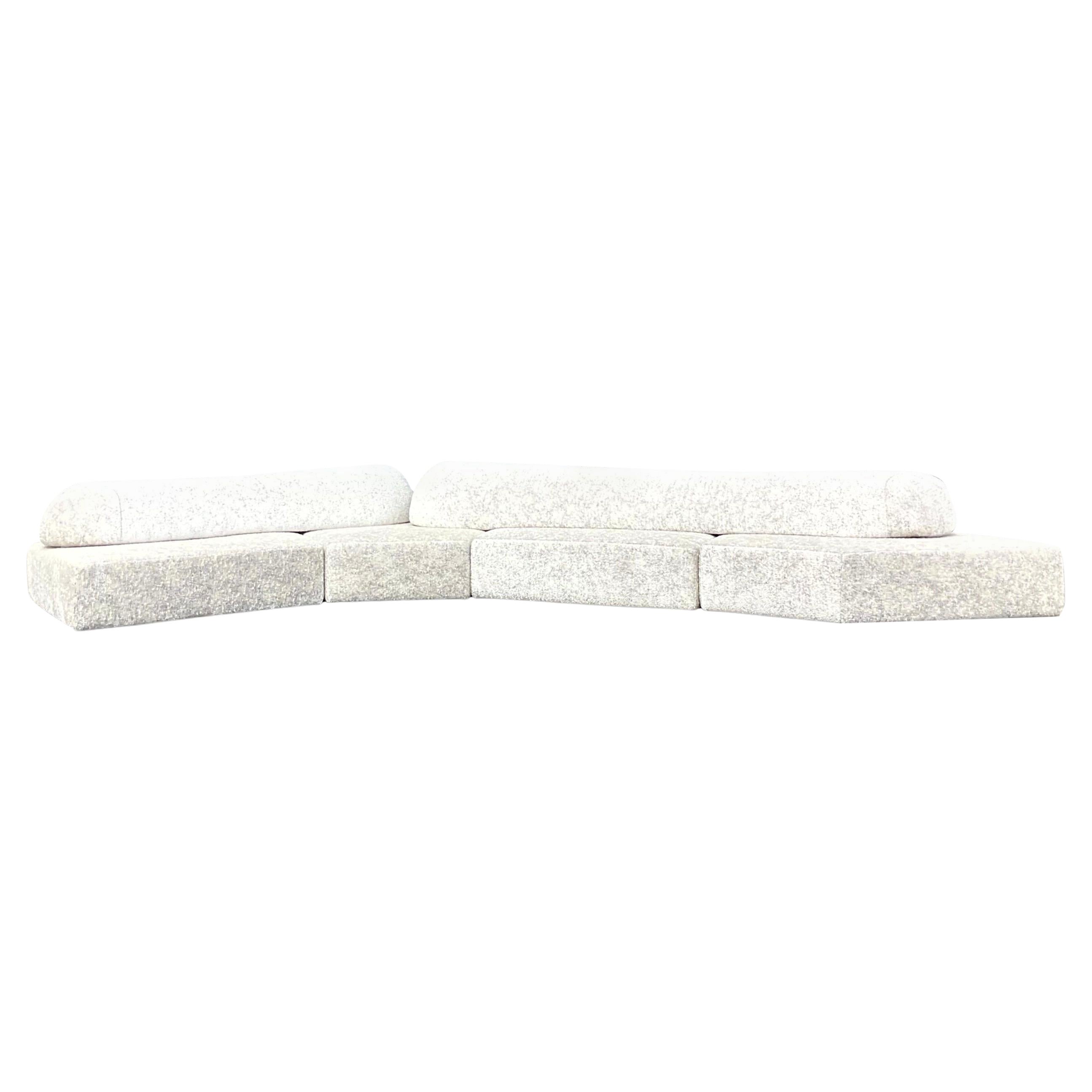 How tall is the Edra standard sofa?