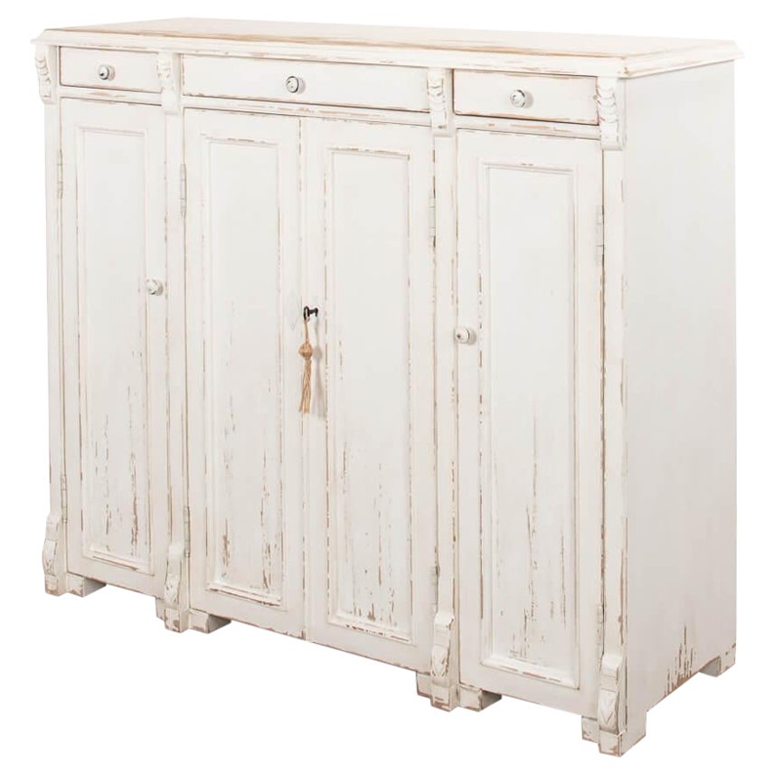 French Country Tall Sideboard For Sale