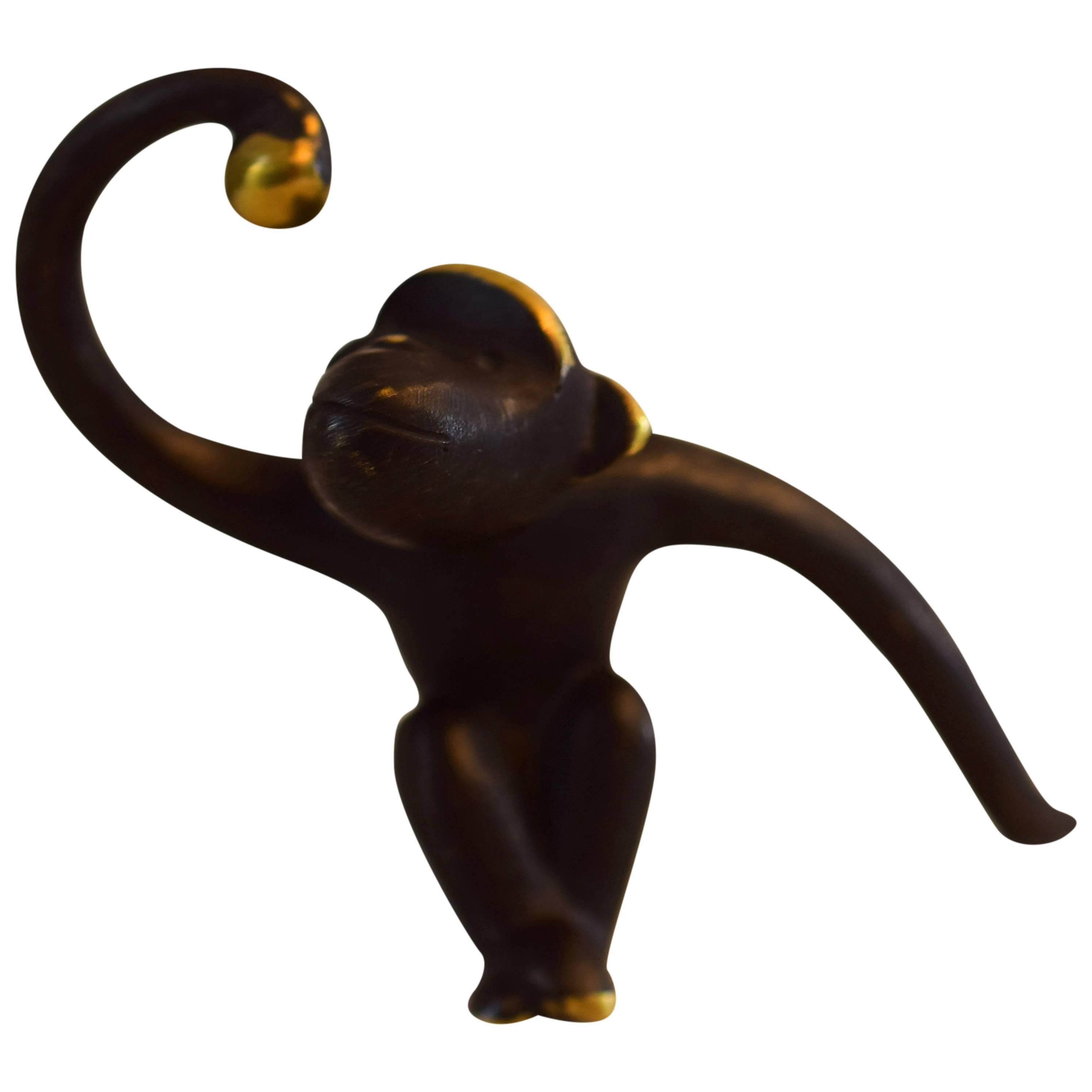 Brass Monkey by Walter Bosse, Marked 