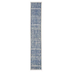 Orientalischer handgeknüpfter türkischer Tulu-Teppich 2'11" x 17' #10832