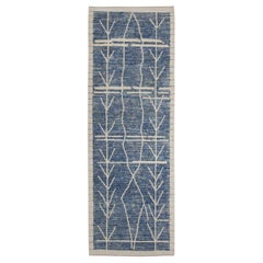 Orientalischer handgeknüpfter türkischer Tulu-Teppich 3'1" x 8'4" #10812