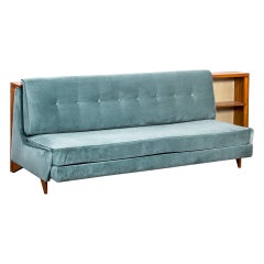 Used 20th Century Ico Parisi Rare Velvet Sofa, 1961 