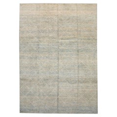 Tapis moderne turc noué à la main 9'10" x 13'10" #M-1020