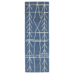 Orientalischer handgeknüpfter türkischer Tulu-Teppich 2'10" x 8'4" #6916