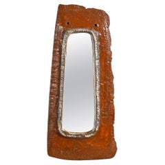 Large Ceramic Mirror by Juliette Derel