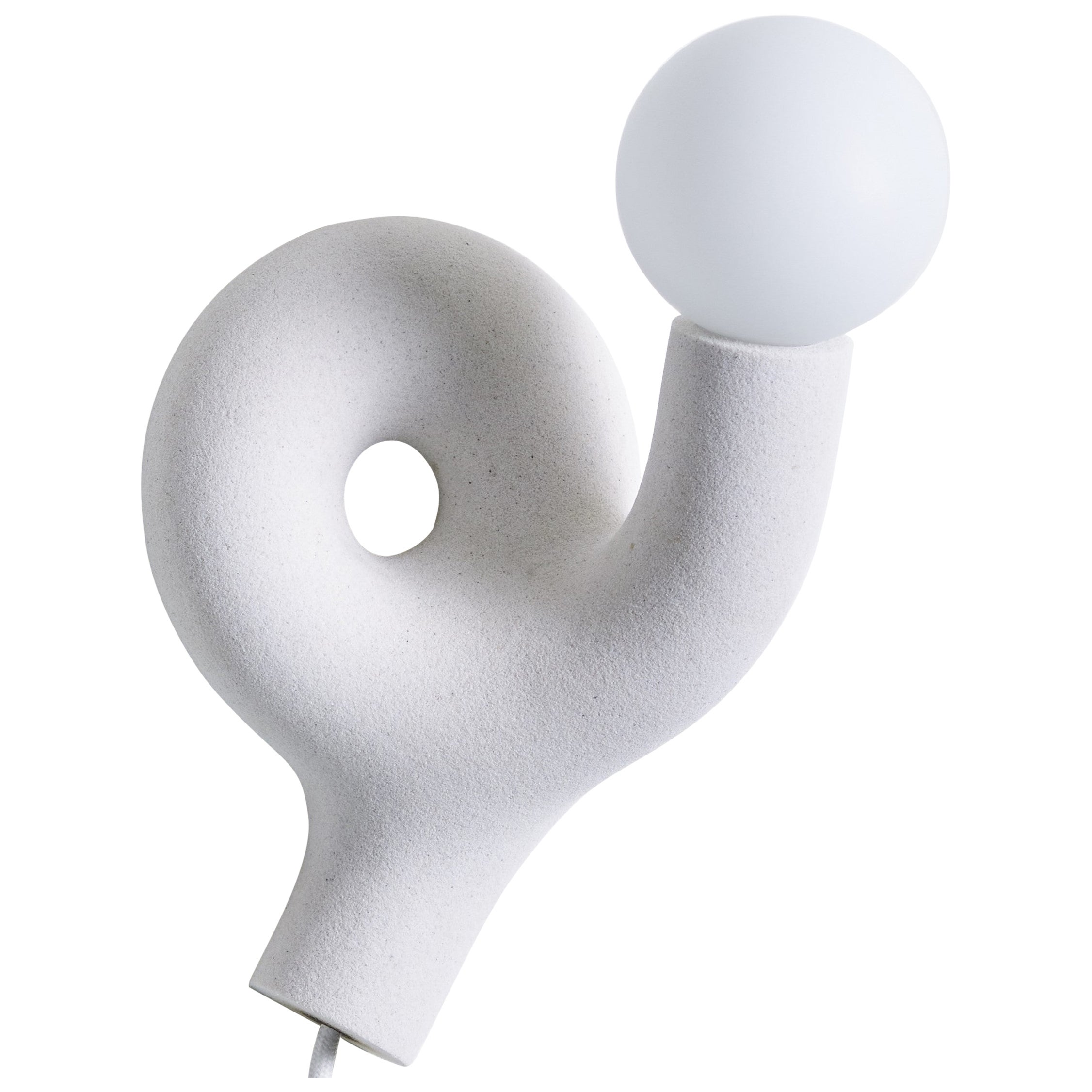 Basic Knot Variations 7 Wall Light by Hot Wire Extensions For Sale