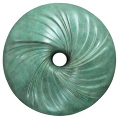 Maelstrom escultura contemporánea de bronce de edición limitada del artista David Tragen