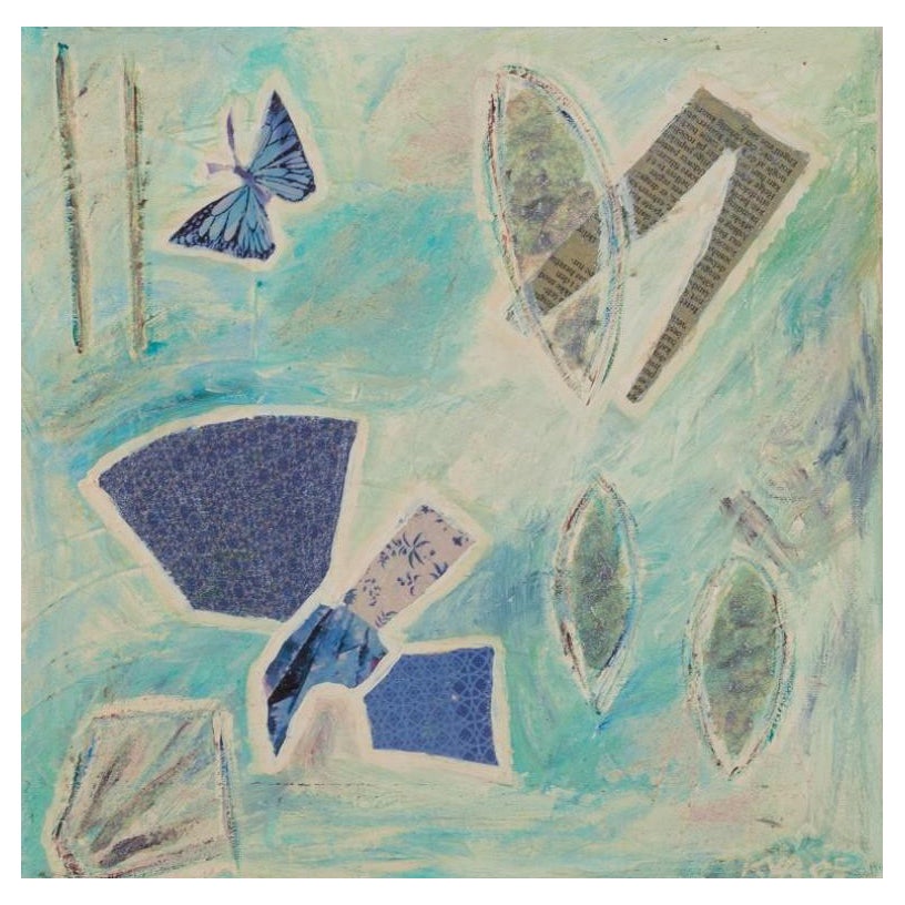 Artistics. Technique mixte sur toile. composition abstraite. 2005 en vente