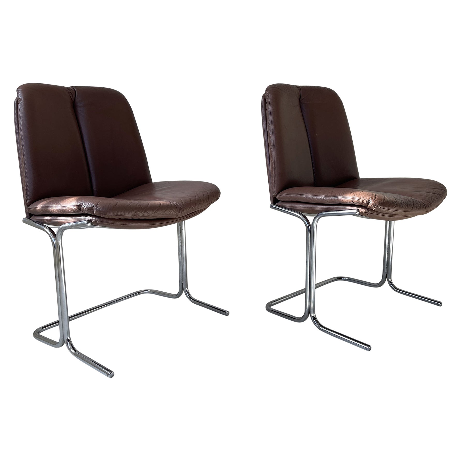 1960’s mid century Pieff Eleganza chairs by Tim Bates For Sale