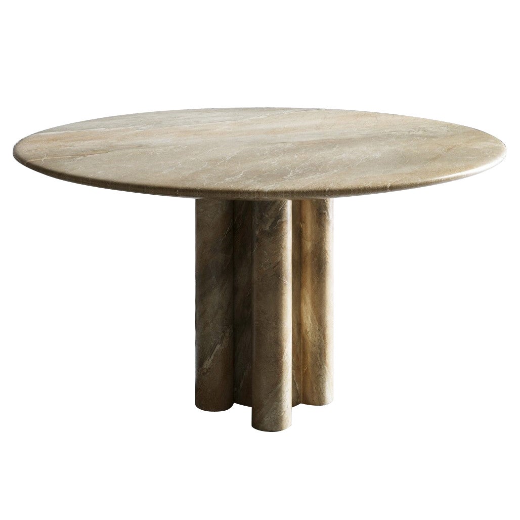 Orthogonals Marble Dining Table by STUDIO IB MILANO For Sale