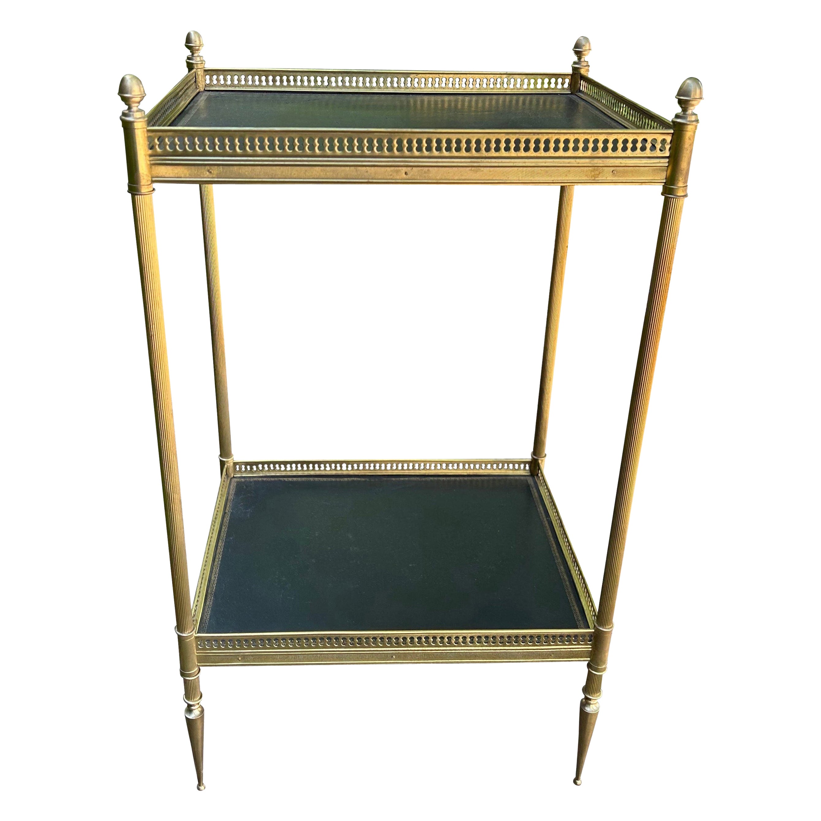 Table en bronze de style Louis XVI attribuée à la Maison Bagues