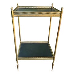 Table en bronze de style Louis XVI attribuée à la Maison Bagues