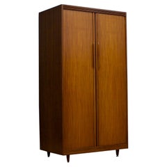 Retro Mid Century Teak Wardrobe from White and Newton, 1960s