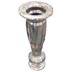 Antique Sterling Silver Vase 