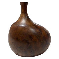 Doug Ayers, signierte organische Weed-Vase aus Naturholz, kalifornisch