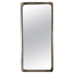 Retro Rectangular Willy Guhl Concrete Mirror, 1960s Switzerland