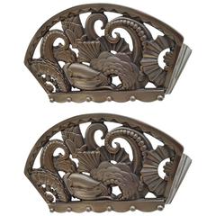 French Art Deco Octopus Sconces 6