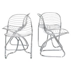 Used Gastone Rinaldi Space Age Mid-Century Dining Chairs (4)