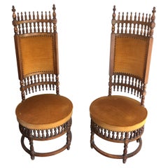 Antique Pair of Art & Crafts Chairs