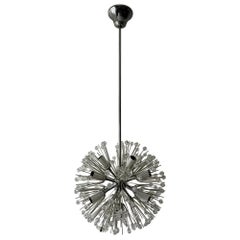 Emil Stejnar Snowball Sputnik Snowflake Chandelier Newly Rewired for USA