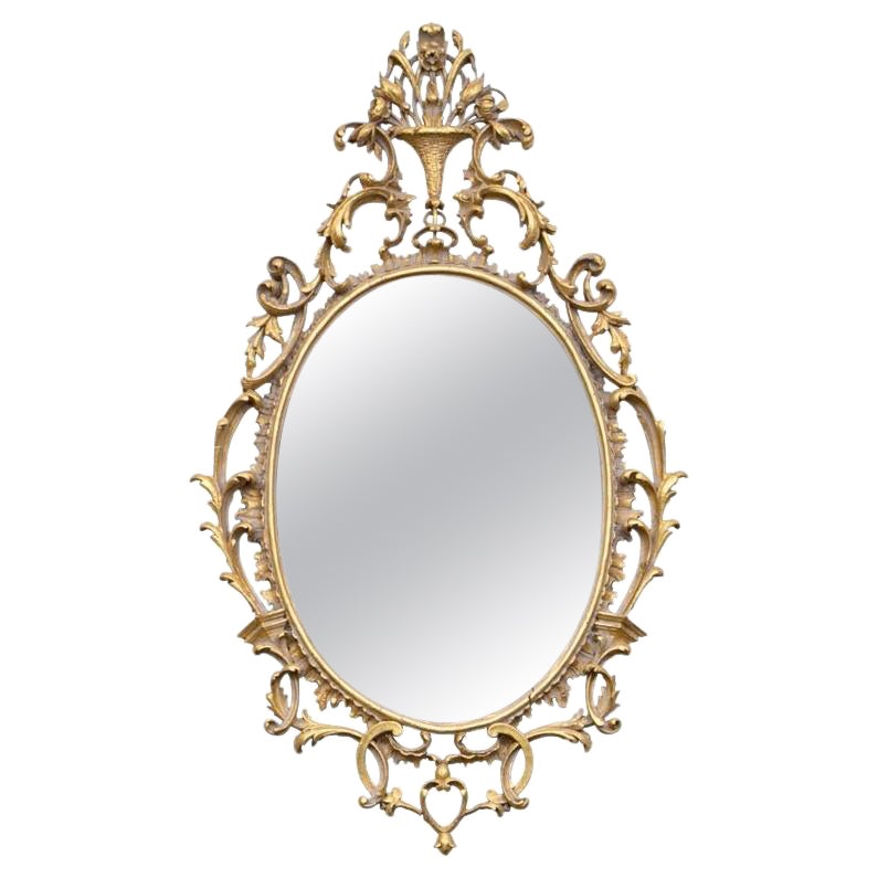 Antique Georgian Carved And Gilt Mirror for Restoration