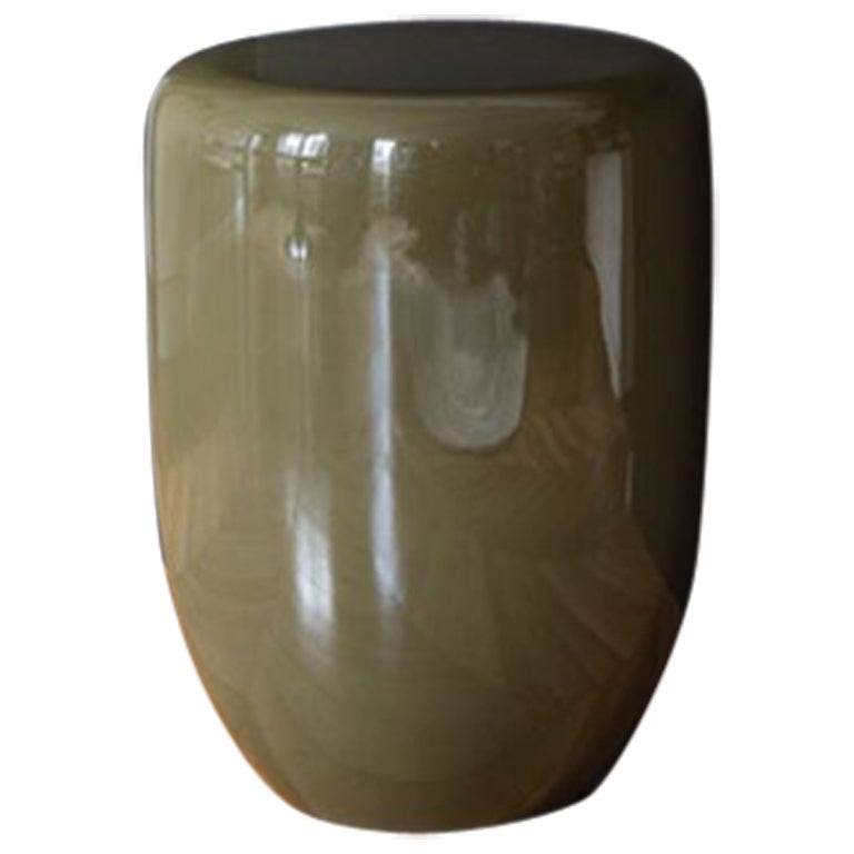 Side Table, Khaki DOT XXL by Reda Amalou Design, 2021 - Glossy Lacquer For Sale