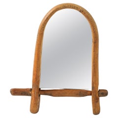 Early 20th C. French Wooden Mirror