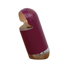 Mid-Century "Model 2294" Purple Desk Lamp by Martini Falconi Fois Architetti