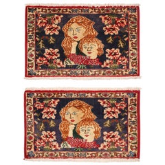 Gabbeh-Teppich in Rot und Brown - Bilder mit Mustern von Rug & Kilim