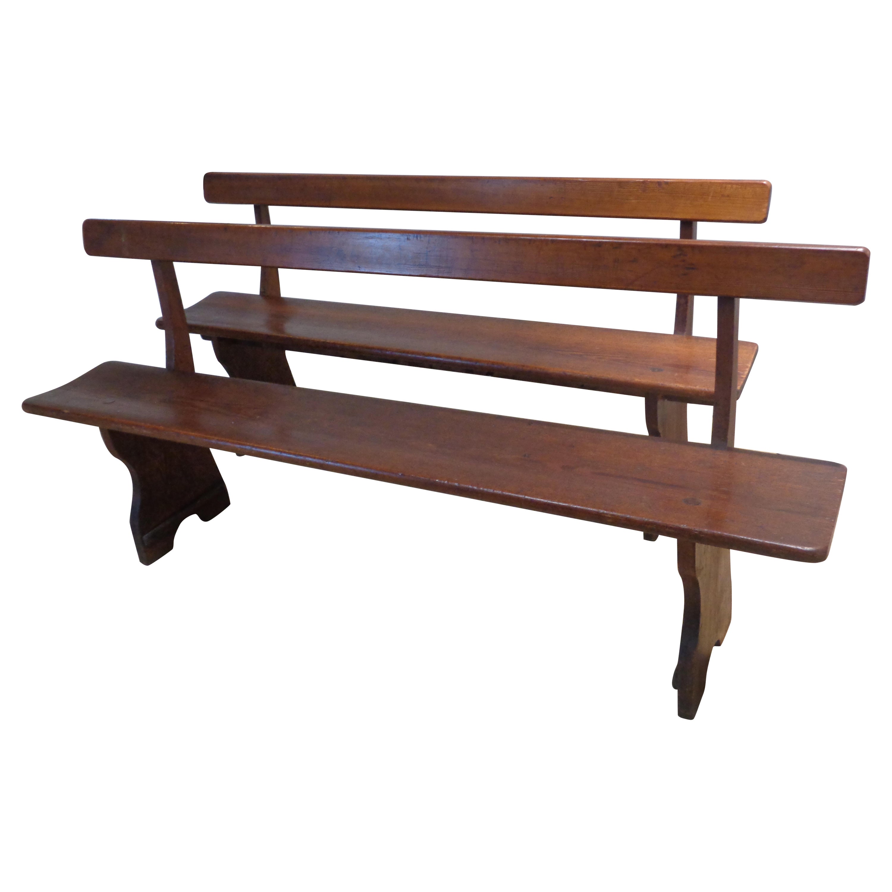  Exceptional Antique American Country Benches For Sale