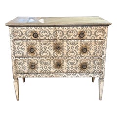 Mid 20th Century Hand-Painted Italian Chest
