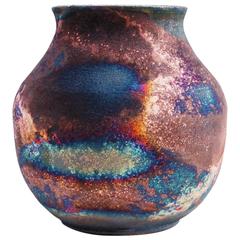 Iridescent Ceramic Vase