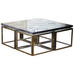 Table basse bicolore Maison Jean Charles