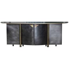 Bicolor Cabinet Maison Jansen, France, 1978 9