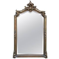 19th Century Gold Gilded Louis Quinze Mirror