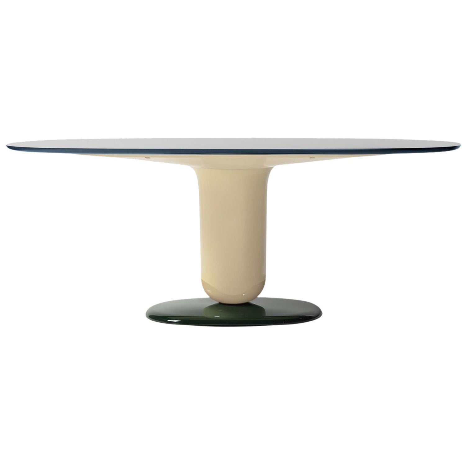 Jaime Hayon Beige Contemporary 190 Explorer Dining Table by BD Barcelona For Sale