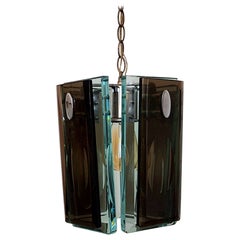 Italian Glass  Pendant  attributed to Max Ingrand 